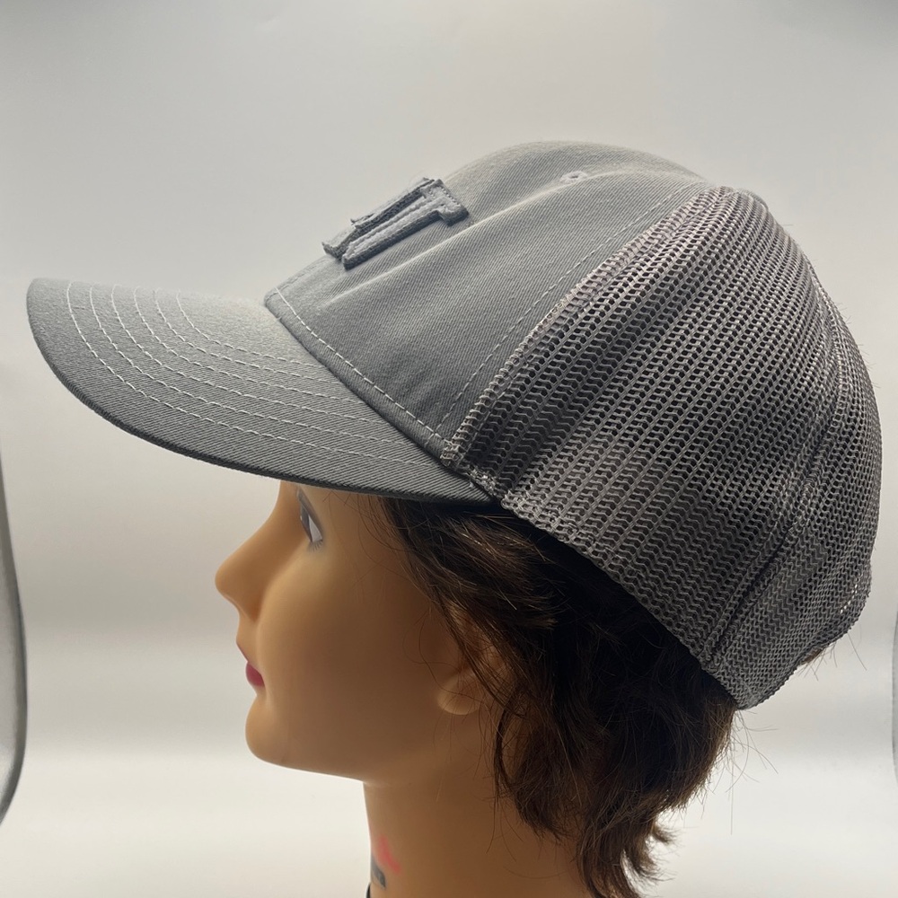 CAT Gray Mesh-Back Trucker Cap - Picture 4 of 8